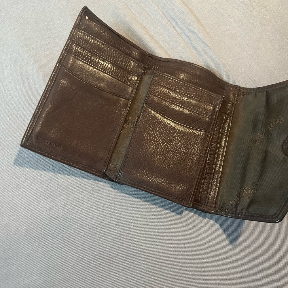 FOSSIL Wallet. Brown leather. Used but in good condition. - Picture 9 of 12